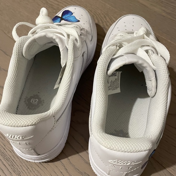 Nike AF1 Custom Blue Butterfly - Picture 9 of 12